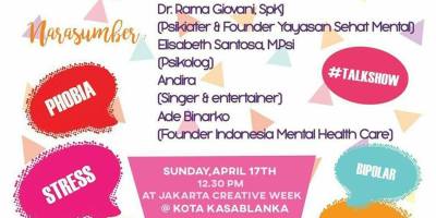 Talk-Show-Mental-Health-Care-Jakarta-Creative-Week-April-Kalarta-2016